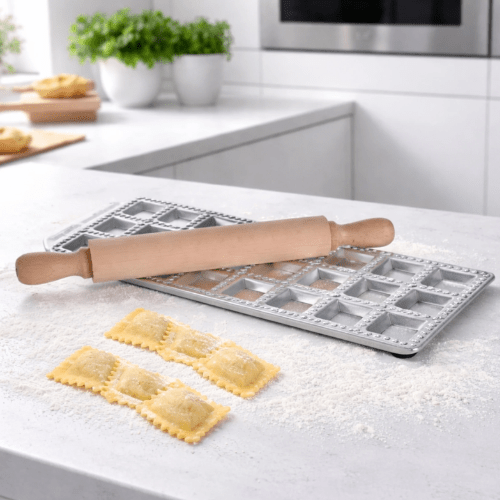 Molde para Ravioles con Palote Imperia - Good Kitchen