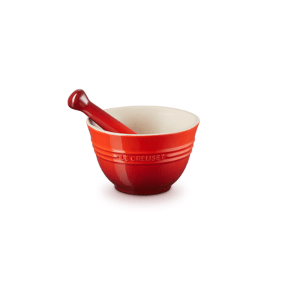 Mortero cerámico cereza Le Creuset - Good Kitchen