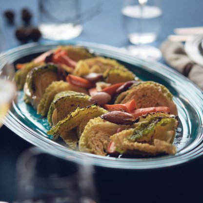 Plato Ovalado para Servir Grey Le Creuset