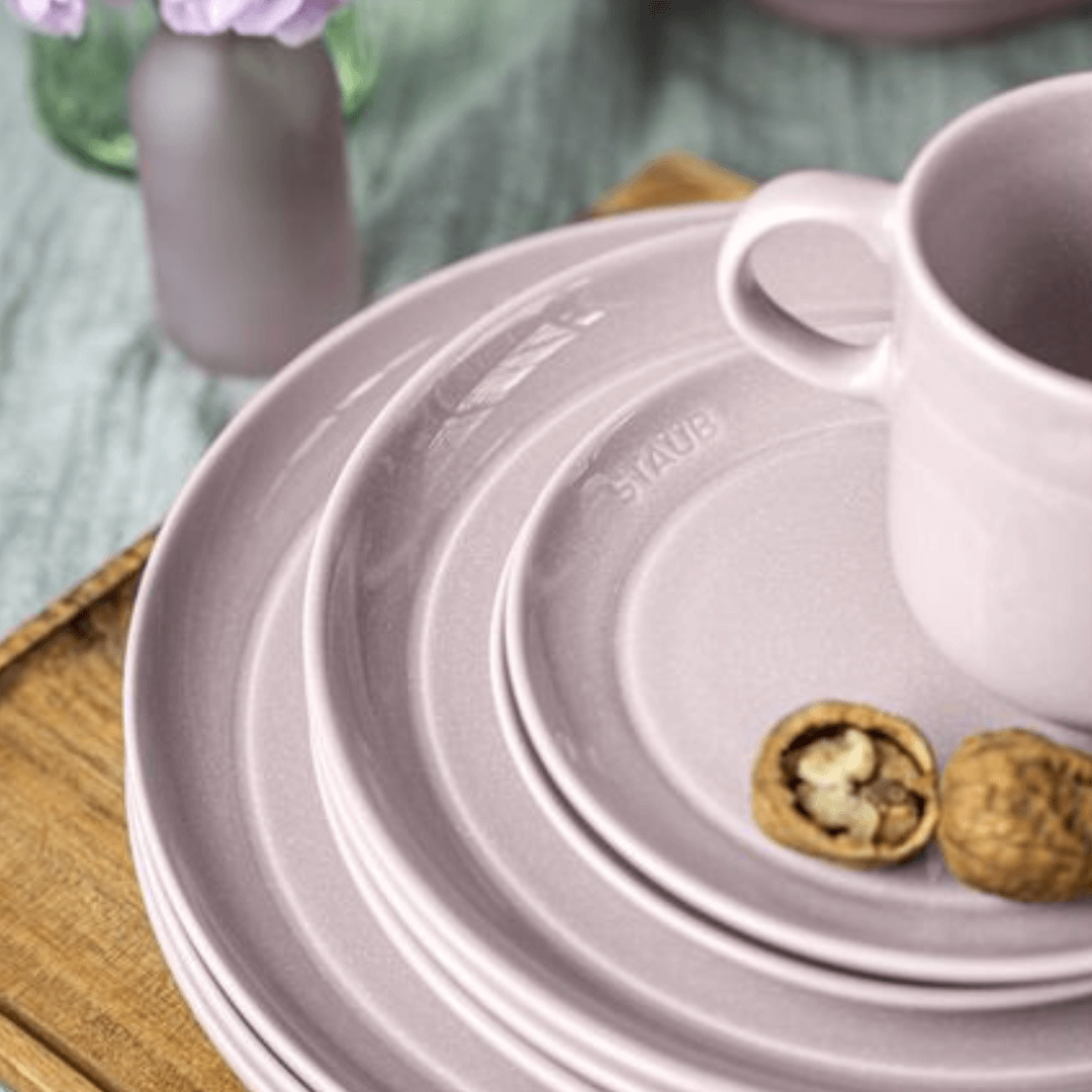 Plato 22 cm Staub - flor de cerezo - Good Kitchen