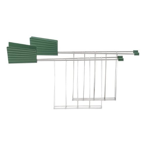 set de 2 rejillas para tostadora Plissé  Alessi Verde