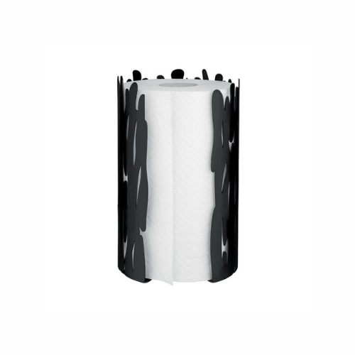 Porta Rollos Barkoll Negro Mate Alessi - Good Kitchen