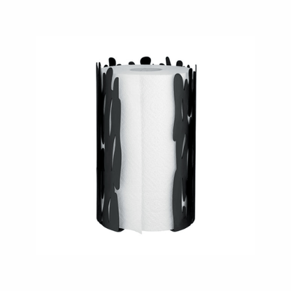 Porta Rollos Barkoll Negro Mate Alessi - Good Kitchen