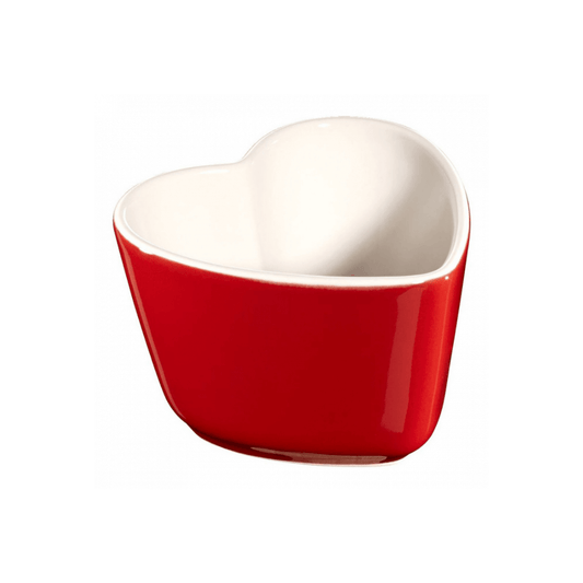 Ramequin corazón Staub 8cm rojo cereza