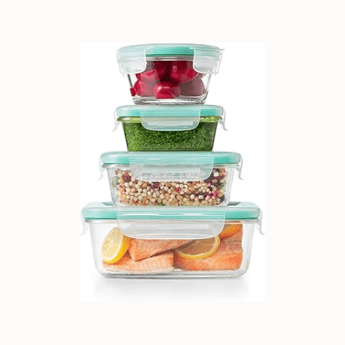 Recipiente rectangular de vidrio con tapa (0,8L) Oxo - Good Kitchen