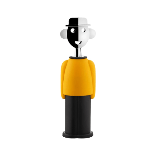 Sacacorchos Alessi Alessandro M Amarillo y Negro - Good Kitchen