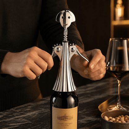 Sacacorchos Anna G Silver Alessi - Good Kitchen