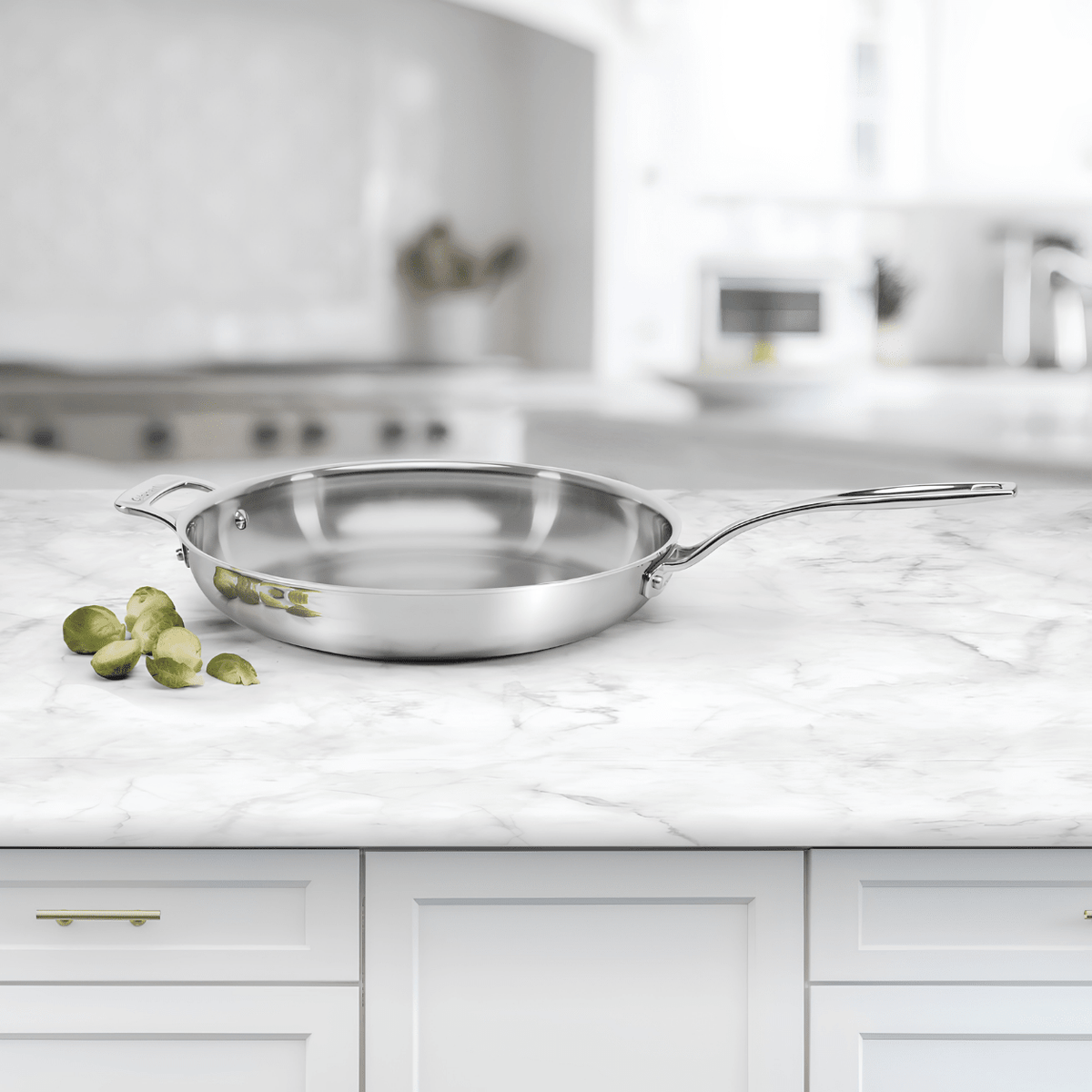 Sartén Clad Acero Inoxidable 30 cm Cuisinart - Good Kitchen