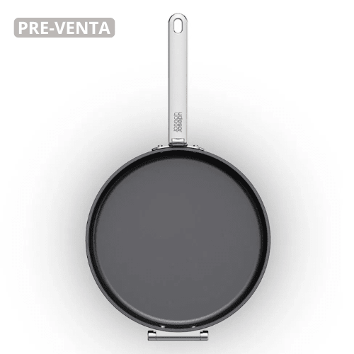 Sartén con Recubrimiento Cerámico y Mango Plegable 30 cm | Sin Tapa - Good Kitchen