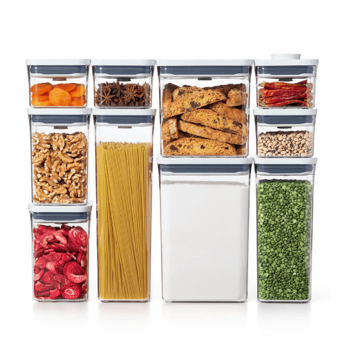 Set de 10 Recipientes Herméticos Oxo - Good Kitchen