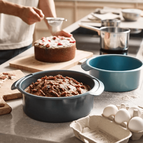 Set de 2 moldes para torta apilables - Good Kitchen