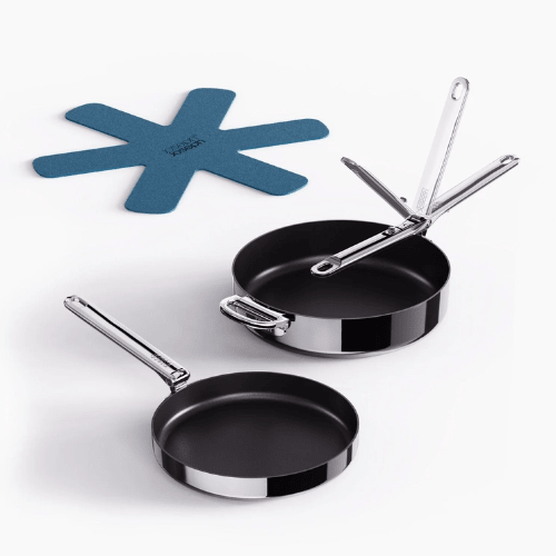 Set de 2 Sartenes de Acero con Recubrimiento Cerámico - Good Kitchen