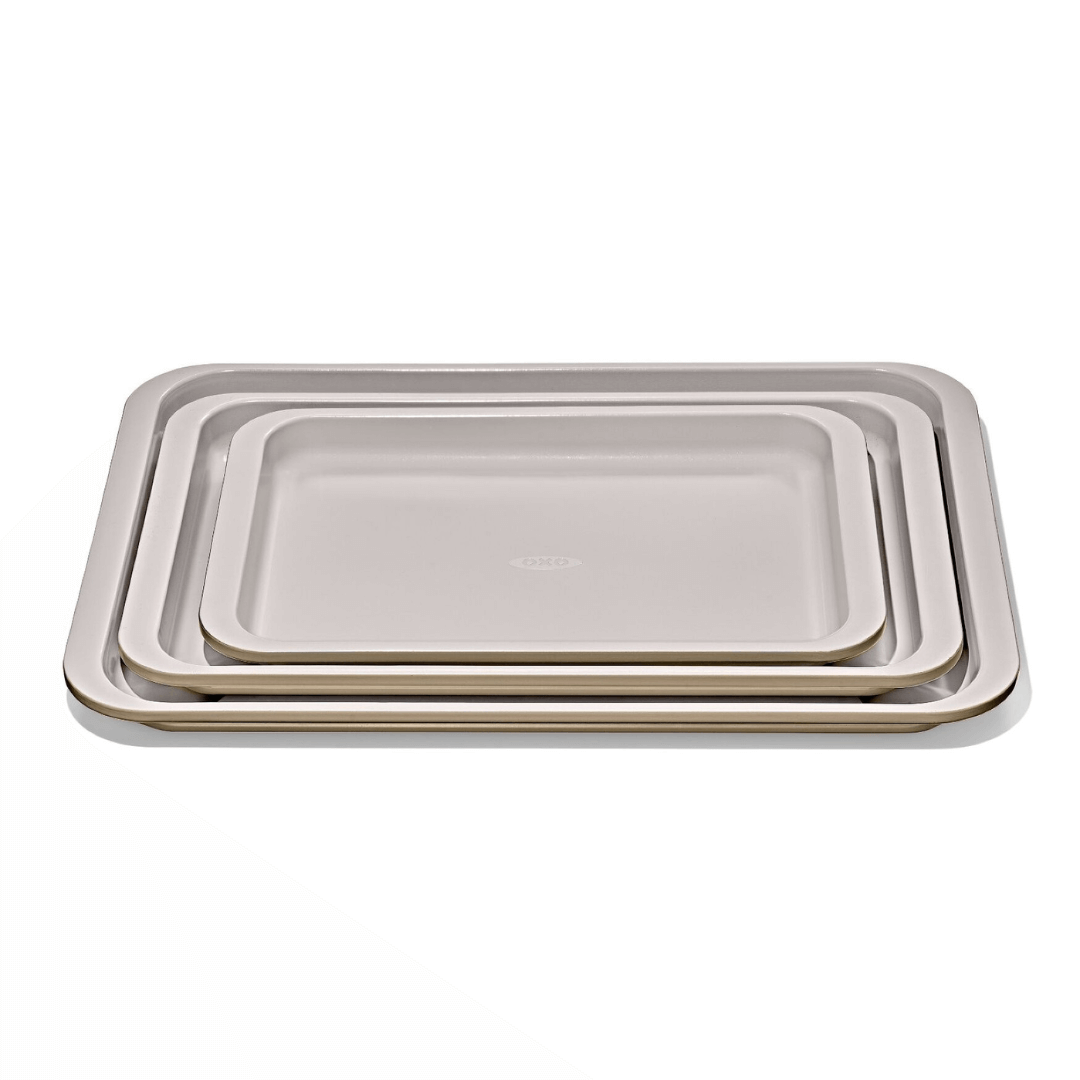 Set de 3 asaderas con recubrimiento cerámico antiadherente Oxo - Good Kitchen