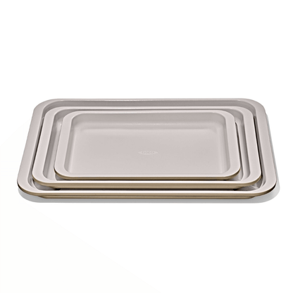 Set de 3 asaderas con recubrimiento cerámico antiadherente Oxo - Good Kitchen