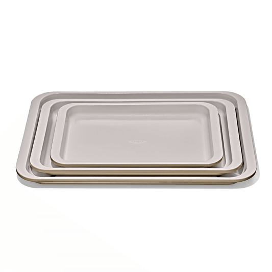 Set de 3 asaderas con recubrimiento cerámico antiadherente Oxo - Good Kitchen