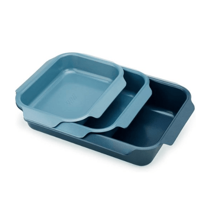 Set de 3 asaderas para hornear apilables - Good Kitchen
