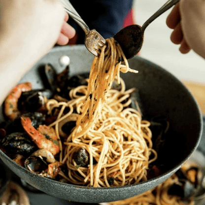 Wok Antiadherente 30 cm Salina Ballarini - Good Kitchen