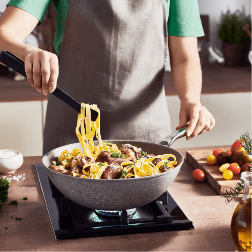 Wok Antiadherente 30 cm Salina Ballarini - Good Kitchen